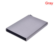 Load image into Gallery viewer, Quality Stainless Steel Credit Card Holder Men Slim