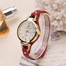 Load image into Gallery viewer, Women Casual Watches Round Dial Rivet PU Leather