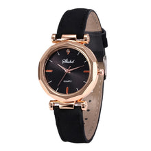 Load image into Gallery viewer, Fashion Women Leather Casual Watch Luxury Analog Quartz Crystal