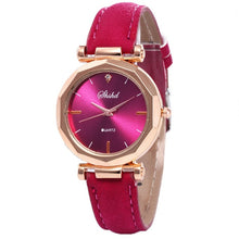 Load image into Gallery viewer, Fashion Women Leather Casual Watch Luxury Analog Quartz Crystal