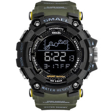 Load image into Gallery viewer, SMAEL Mens Watch Military Waterproof Sport Wrist Watch Digital Stopwatche