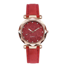 Load image into Gallery viewer, Casual Women Romantic Starry Sky Wrist Watch Leather
