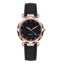 Load image into Gallery viewer, Casual Women Romantic Starry Sky Wrist Watch Leather