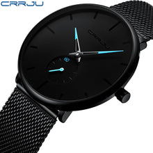 Load image into Gallery viewer, CRRJU Fashion Mens Watches Top Brand Luxury