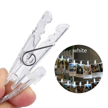 Load image into Gallery viewer, 1/2M LED Picture Photo Clips String Light Copper Wire String Garland Party Wedding Holiday Fairy Light Christmas Room Decoration