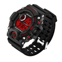 Load image into Gallery viewer, SANDA Fashion Sports Digital Watch Men Diving Sport LED Clock
