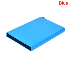 Quality Stainless Steel Credit Card Holder Men Slim