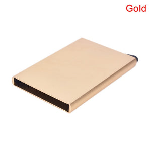 Quality Stainless Steel Credit Card Holder Men Slim