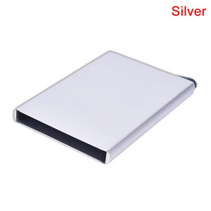 Quality Stainless Steel Credit Card Holder Men Slim