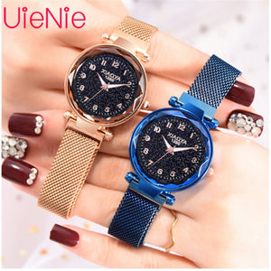 Women watch Fashion wild Starry sky numeral Milan