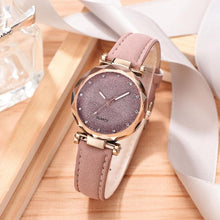 Load image into Gallery viewer, Women Watch Rhinestone Romantic Starry Sky WristWatch
