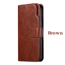 Load image into Gallery viewer, Retro Wallet Flip Card Cover Luxury Leather Case For iPhone 11 Pro X XR XS MAX 5 6 6s 7 8 Plus 5s SE 2020 8Plus Phone Coque Bag
