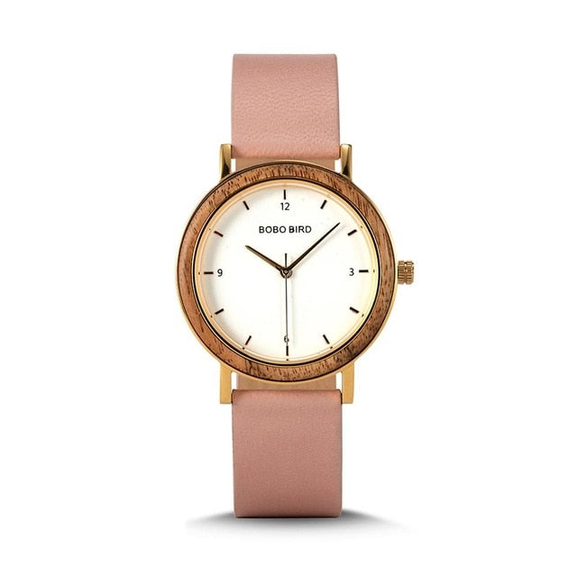 montre femme BOBO BIRD Wood Watches for Women