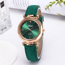 Load image into Gallery viewer, Fashion Women Leather Casual Watch Luxury Analog Quartz Crystal
