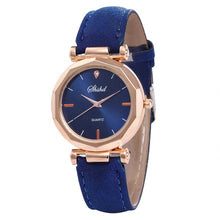 Load image into Gallery viewer, Fashion Women Leather Casual Watch Luxury Analog Quartz Crystal
