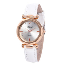 Load image into Gallery viewer, Fashion Women Leather Casual Watch Luxury Analog Quartz Crystal
