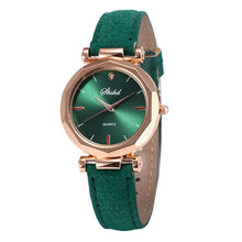 Load image into Gallery viewer, Fashion Women Leather Casual Watch Luxury Analog Quartz Crystal
