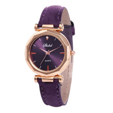 Load image into Gallery viewer, Fashion Women Leather Casual Watch Luxury Analog Quartz Crystal
