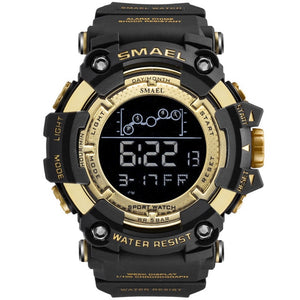 SMAEL Mens Watch Military Waterproof Sport Wrist Watch Digital Stopwatche