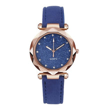 Load image into Gallery viewer, Casual Women Romantic Starry Sky Wrist Watch Leather
