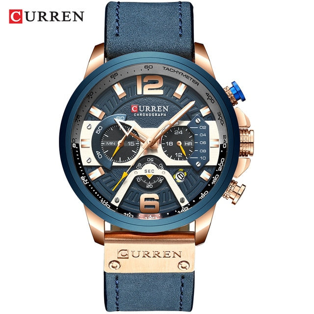 Wristwatch Mens CURREN 2019 Top Brand Luxury Sports Watch Men