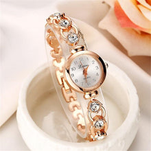 Load image into Gallery viewer, Ladies Elegant Wrist Watches Women Bracelet Rhinestones
