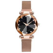 Load image into Gallery viewer, Ladies Magnetic Starry Sky Clock Luxury Women Watches
