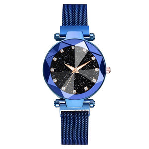 Ladies Magnetic Starry Sky Clock Luxury Women Watches