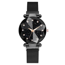 Load image into Gallery viewer, Ladies Magnetic Starry Sky Clock Luxury Women Watches
