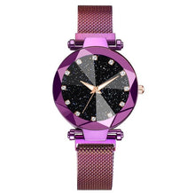 Load image into Gallery viewer, Ladies Magnetic Starry Sky Clock Luxury Women Watches
