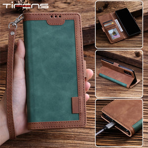 Luxury Leather Flip Wallet Case For Xiaomi Mi 10 CC9 E 9T 9Lite Note10 Redmi K30 K20 Note 9 9s 8T 8 7 Pro Max Card Phone Cover