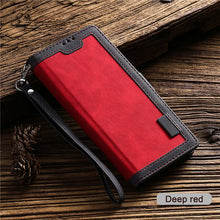 Load image into Gallery viewer, Luxury Leather Flip Wallet Case For Xiaomi Mi 10 CC9 E 9T 9Lite Note10 Redmi K30 K20 Note 9 9s 8T 8 7 Pro Max Card Phone Cover
