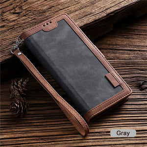 Luxury Leather Flip Wallet Case For Xiaomi Mi 10 CC9 E 9T 9Lite Note10 Redmi K30 K20 Note 9 9s 8T 8 7 Pro Max Card Phone Cover