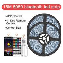 Load image into Gallery viewer, LED Strip Light ,RGB 5050/SMD2835, Flexible Ribbon, DIY Led Light Strip RGB  Tape Diode DC 12V Phone app bluetooth
