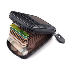 Load image into Gallery viewer, Men&#39;s Wallet Leather Credit Card Holder
